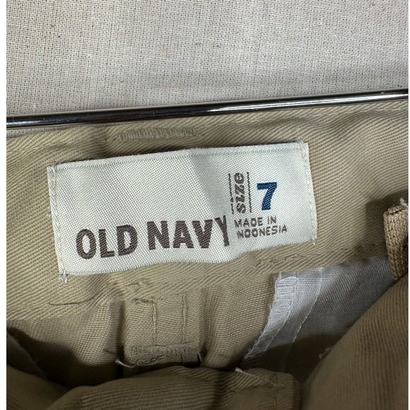 New Old Navy Boys Khaki Pants size 7‎ Tan - Picture 2 of 8